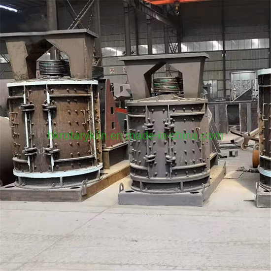 Frantoio a martelli verticale per frantoio composito per minerale di ferro/arenaria con capacità 1-5 Tph