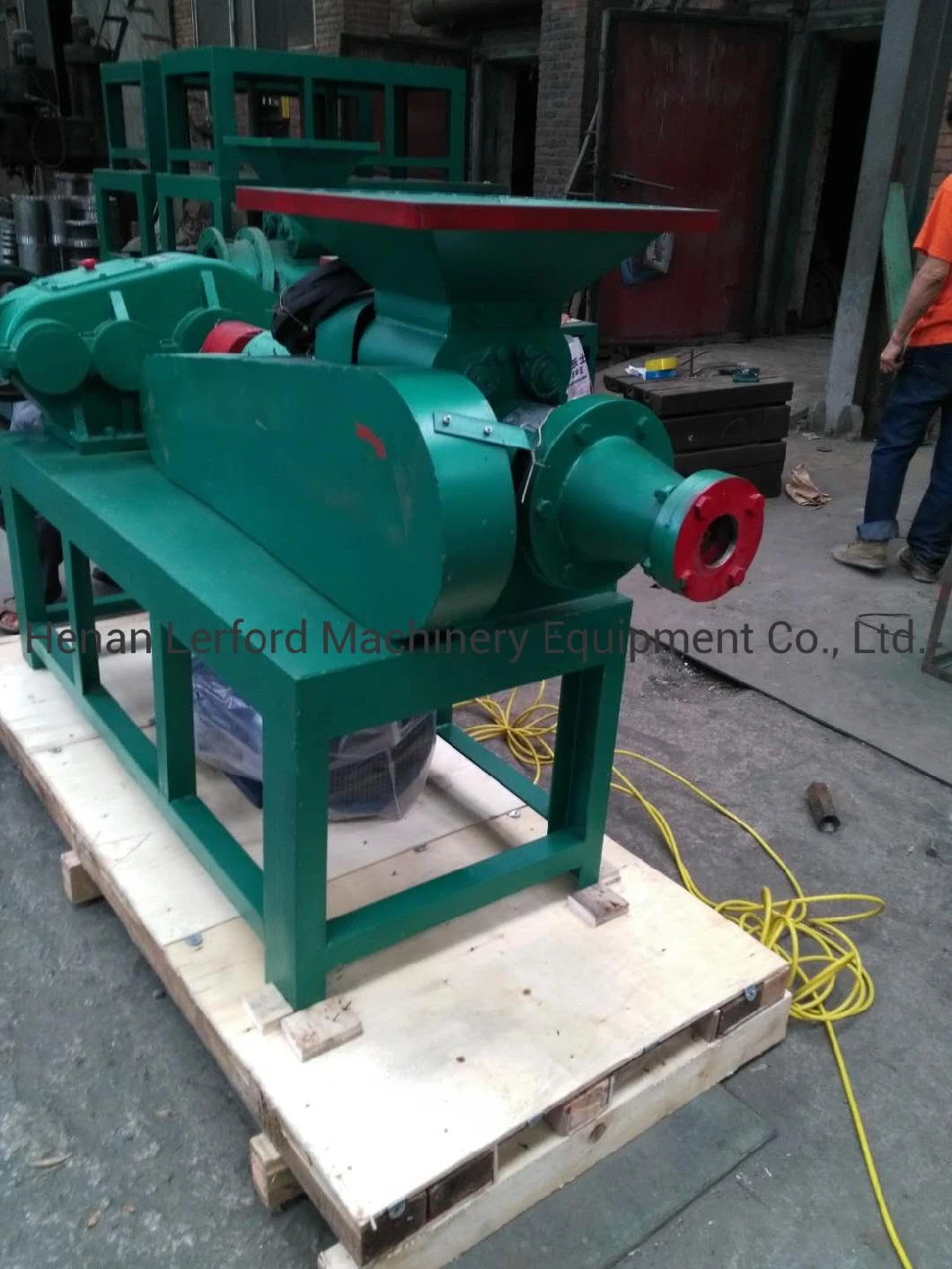 Biomass Briquette Making Machine/Rod Machine Coal Briquetting Extruder