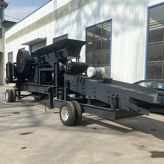 5-50tph Portable Diesel Stone Rock Limestone Jaw Crusher for Mining